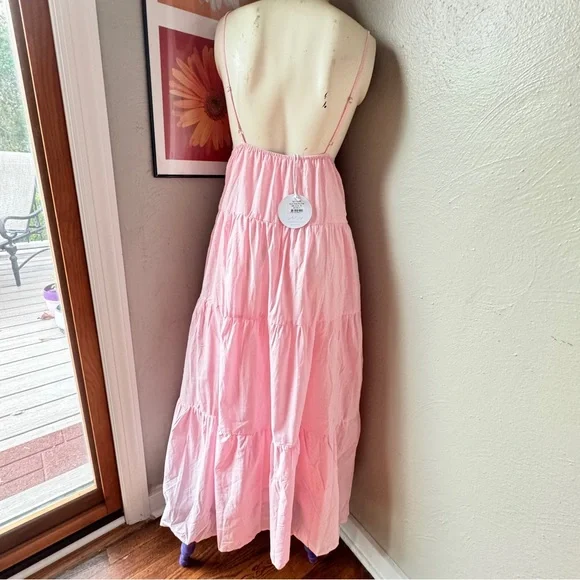 Petal & Pup pink maxi dress size 6 nwt - Picture 2 of 4